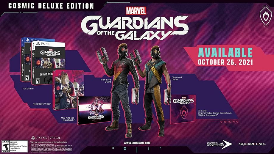 Marvel's Guardians Of The Galaxy Cosmic Deluxe Edition (PS4)