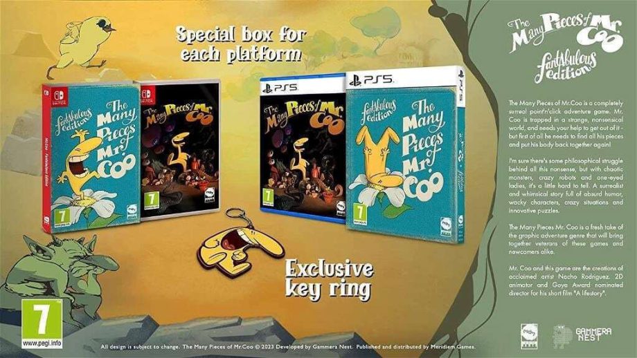 The Many Pieces Of Mr. Coo Fantabulous Edition (PS5)