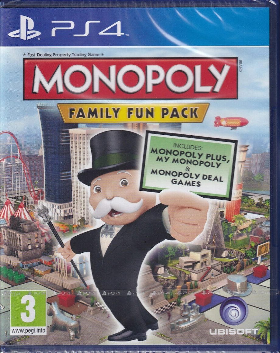 Monopoly: Family Fun Pack (PS4)