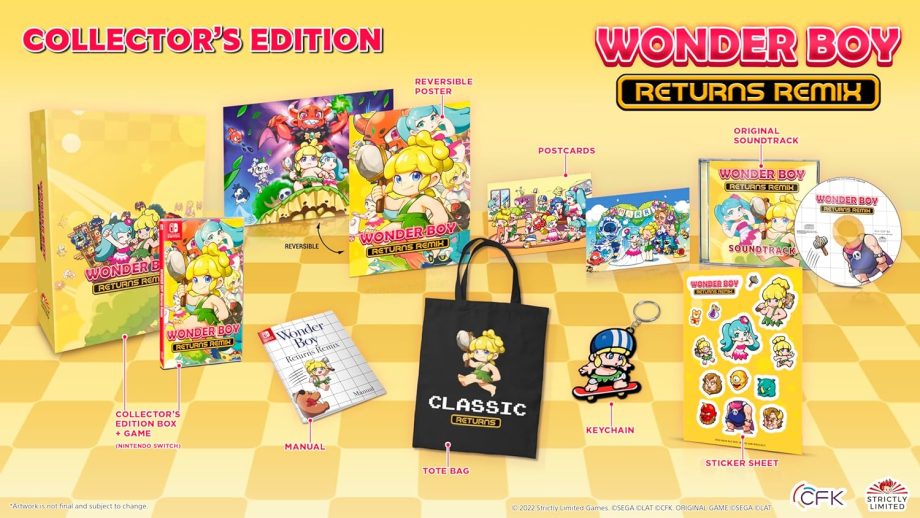 Wonder Boy Returns Remix Collector's Edition (Nintendo Switch)