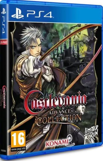 Castlevania Advance Collection - Circle of the  Moon Cover (PS4)