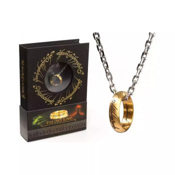 The Noble Collection Lord of the Rings: The One Ring Gold Κρεμαστό Ρεπλίκα
