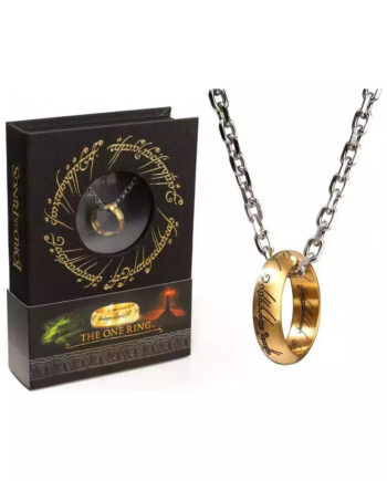 The Noble Collection Lord of the Rings: The One Ring Gold Κρεμαστό Ρεπλίκα